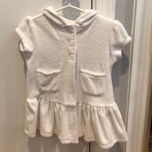 White swim coverup 18-24 months